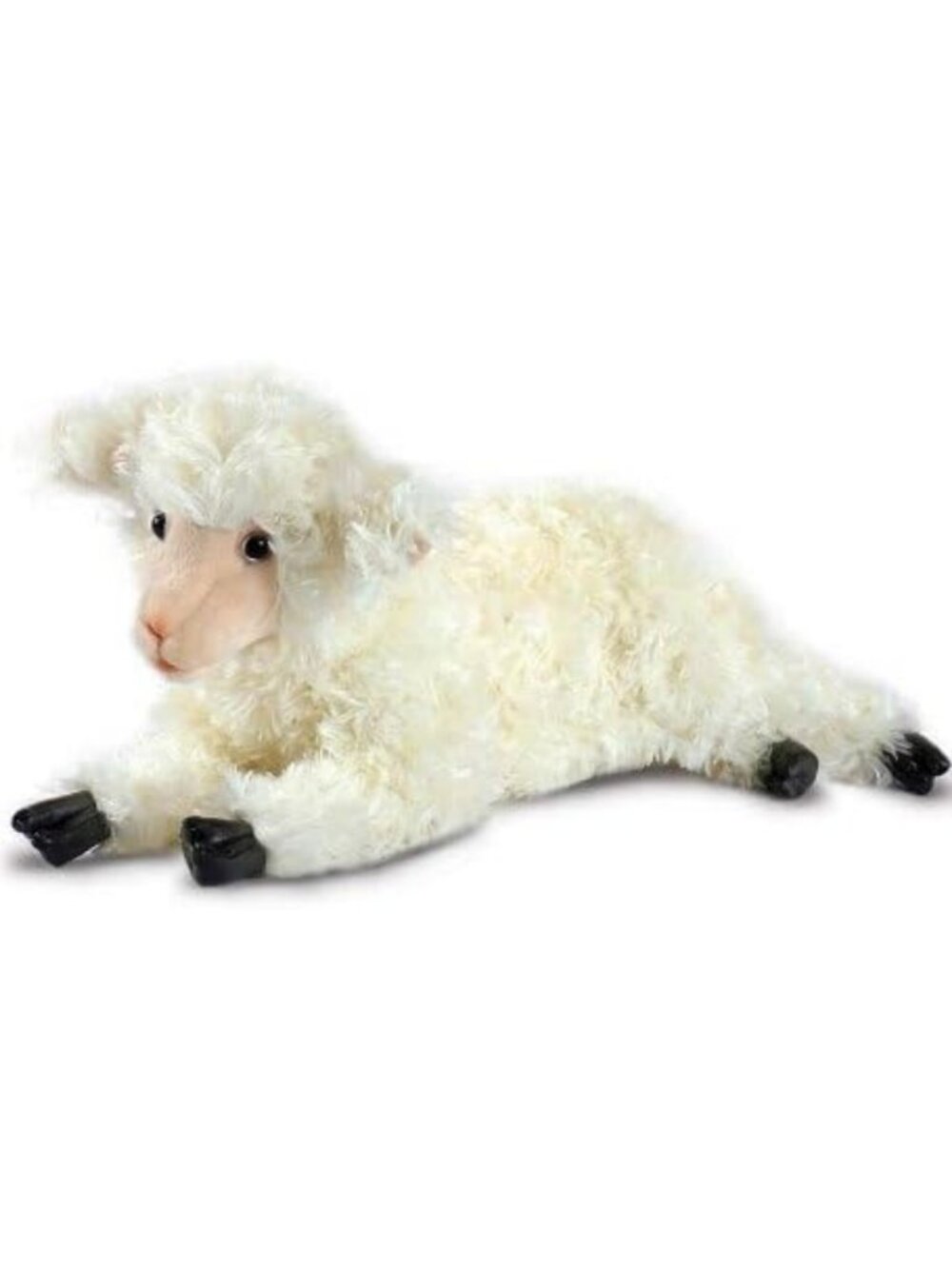 Cuddly Lifelike Sheep Plush Toy | Soft Fur, Adorable Face, Perfect Gift